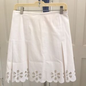 INC white skirt